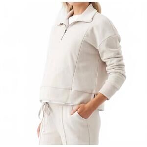 NEW RIPE terry nursing sweatshirt in chalk